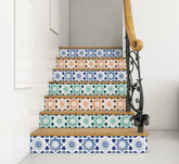 Colorful Decorative Stair Riser